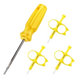 Gulfmew Irrigation Sprinkler Key Adjustment Tool Screwdriver Set Compatible with Hunter PGP MP Series Rain Bird 5000 Sprinkler Heads, Rotor Adjustment Tool for Garden Lawn Irrigation System Repair
