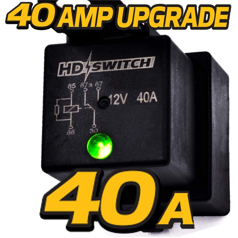 HD Switch -4 Pack- AT75769 AM106305 Waterproof 40A Relay w/LED
