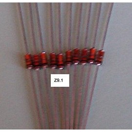 10X ZENER DIODE - 1N4739A - 9.1V- 1 Watt