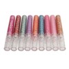 9pcs 0.1oz Women Girls Glitter Lip Gloss Set Moisturizing Lustrous