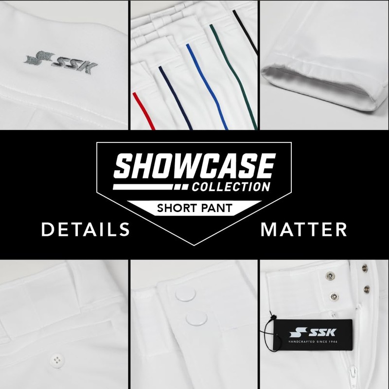 SSK Showcase Collection Youth Baseball Short Pants - Solid Knicker