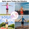 Cuerda para Saltar con Abalorio,Cuerda para Saltar Segmentada,Cuerda de Saltar
