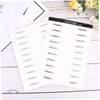 Beavorty Men's Eyebrow Stickers Long Lasting Easy Apply 2 Sheets/20