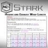 Stark 2" x 50FT Exhaust Header Fiberglass Heat Wrap Tape