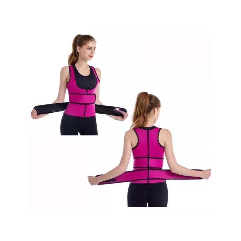 EGTMA Recortador De Cintura De Entrenamiento Con Cremallera