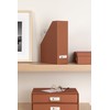 BIGSO VIKTORIA Magazine File with Labelling Label - Magazine Rack