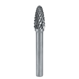Ruko 116032 Carbide Metal Grinding Bit HM Shape F Rounded Arch RBF 10.0 mm