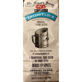 HEB The Baker's Scoop Seasoned Frying Flour 3.5 Lb (Pack of 4)