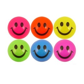 Light Up Smiley Ball (Colors may vary)
