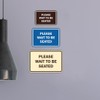 Signs ByLITA Classic Framed Please Wait to Be Seated Sign