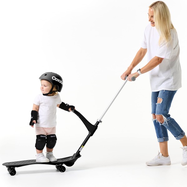 Ookkie Kids Learner Skateboard, Helps Develop Balance & Self Confidence,