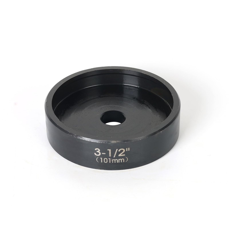 3-1/2" (101mm) Conduit Punch and Die Black Oxide Finish, Work