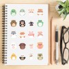 Pack of 110 Animal Stickers, Kawaii Stickers, Cartoon Animal Stickers,