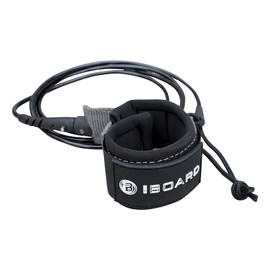 Surfboard Leash,Straight Rope Single Turn Surf Leash for Longboard,Paddleboard,Surfboards 5.5mm Replacement 6/7/8/9 Foot | Black and Blue