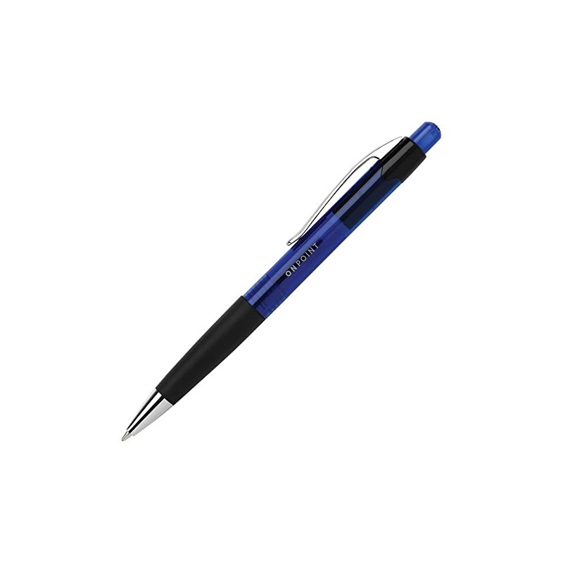 Office Depot Soft-Grip Retractable Ballpoint Pens, Medium Point, 1.0 mm,