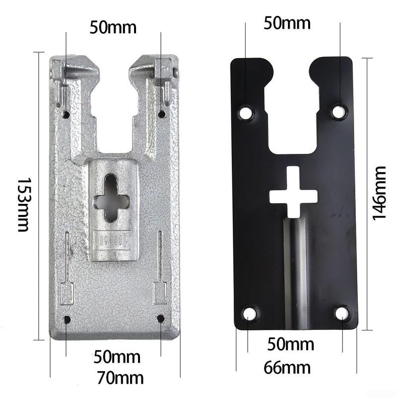 2 Pieces Replacement Jigsaw Base Plate for 4304 Jigsaw Machine,