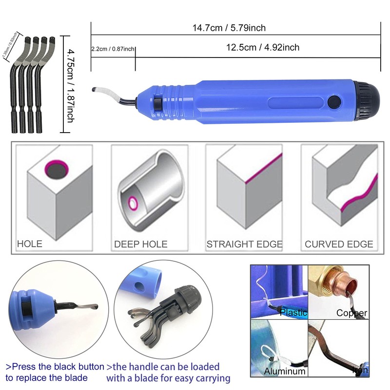 32 Piece 3D Print Tool Kit Includes Debur Tool, Cleaning,