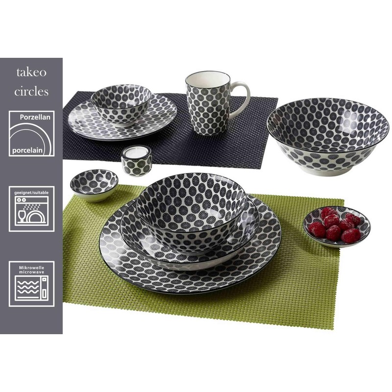 Takeo Bowl Flat 8 cm