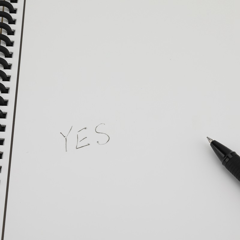 Smart Reusable Erasable Notebook with Pen for Writing Drawing Support