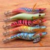 Squid Jigs Shrimp Fishing Lures Kits Squid jig Hooks Wood