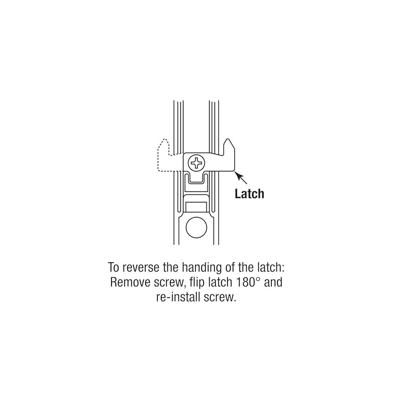 Prime-Line C 1148 Chrome Diecast Sliding Door Handle Set with