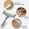 Adjustable Stainless Steel Handheld Cheese Cutter, Wire Cheese Slicing Tool,