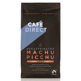 Cafédirect Decaf Machu Picchu Fairtrade Ground Coffee 227g (Pack of 2)