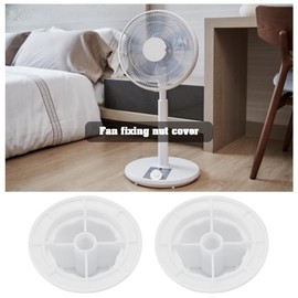 EMSea 4PCS Electric Fan Nut Cover Compatible with 12/14/16-Inch Fans Compatible with Various Models Standing Pedestal Fan Nut Cover Fan Supplies Fan Nut Caps Fan Nut Lids