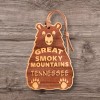 Destinations Decal Great Smoky Mountains National Park Christmas Ornament Tennessee