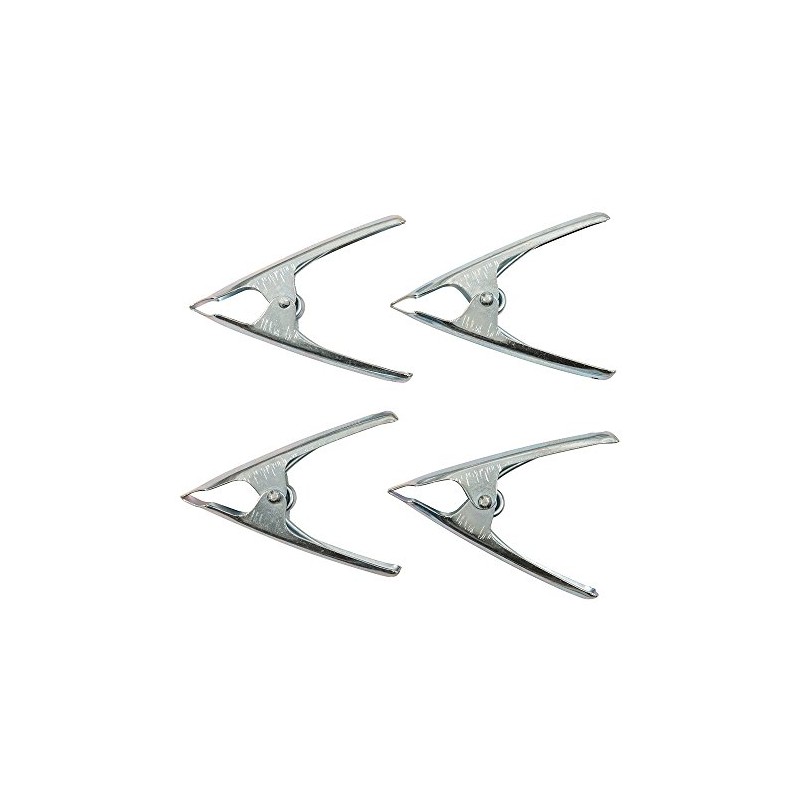 Silverline 878971 Stall Clips 4pk 50 mm Jaw