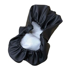 Crisparts CHRIS-SCR3008-C10 Motorcycle Seat Cover Suzuki G2 ZZ (CA1PB) Dedicated Design Seat Cover, Strong Rubber Type, Made in Japan (Thick Fabric), Fabric Color: Black / Piping, Covered Type