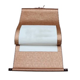 Chinese Calligraphy Practice Scroll Wall Painting Hanging Scroll For Beginners, C