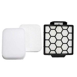 Casa Vacuums Replacement Filter Set for Shark Navigator Pet Plus NV150, NV251,NV255 and Zero-M Self-Cleaning Brushroll Pet Pro ZU62,ZU62C,ZU60 Uprights, Parts 1238FT60 & 1239FT60