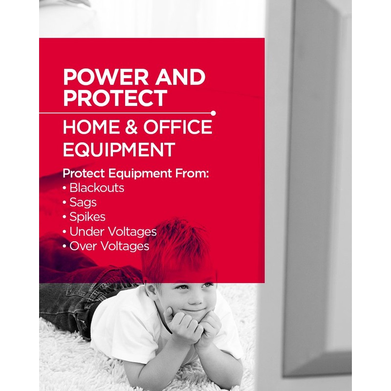 CyberPower CP550SLG Standby UPS Battery Backup and Surge Protector, 550VA/330W,