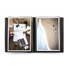 Kenro Box of 3 Black Linen Minimax Photo Album for