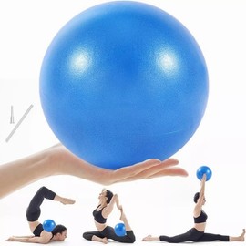 Bebeay Pelota de Yoga de 25 cm, Pelota de Yoga y Pilates, Pelota para Pilates de Resistencia Estática, Pelota de Deporte para Entrenamiento, Fitness, Ejercicios de Estabilidad, Equilibrio y Abdomen