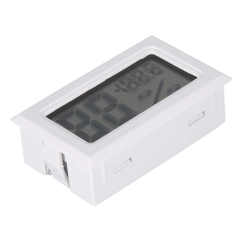 Digital Hygrometer Large LCD Screen Thermometer Humidity Monitor for Greenhouse/Cars/Home/Office