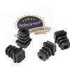 Adsamm® / 4 x Felt glides for tubes / black