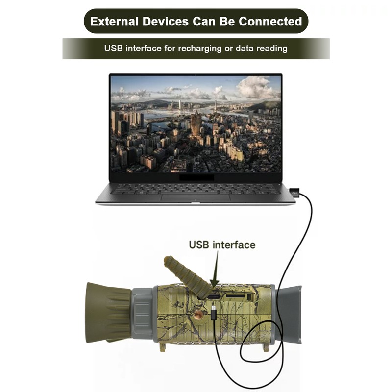 Digital Night Vision Monocular 24MP 1080P Infrared Night Vision Goggles