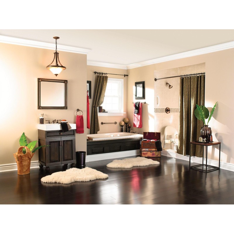 Moen DN6886ORB Sage Towel Ring, Oil Rubbed Bronze