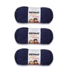 Bernat Softee Chunky Faded Denim Yarn - 3 Pack of