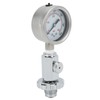 Scuba Diving Air Tank Pressure Testing Checker with 0‑400 Bar