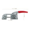 HEIHAK Heavy Duty Toggle Latch Clamp, 7716Lbs Capacity Adjustable Threaded