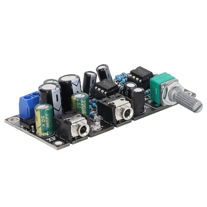 Headphone Amplifier Board Audio OP AMP Module 2 Channel Portable