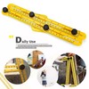 Multi high-precision angle ruler carpentry, joinery and construction folding move,