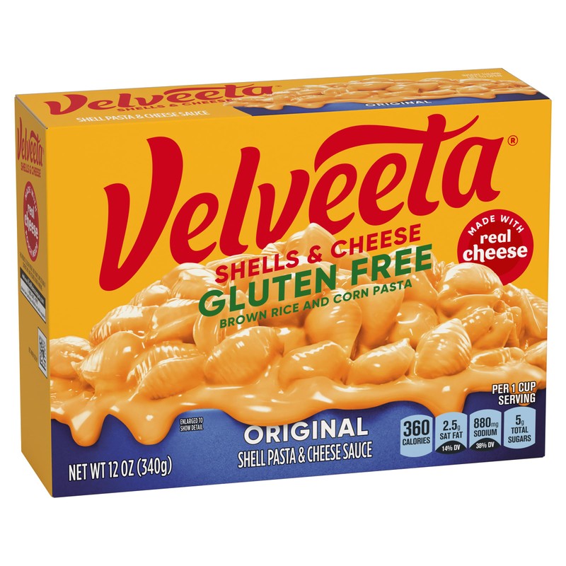 Velveeta Gluten Free Shells & Cheese, 12 oz Box