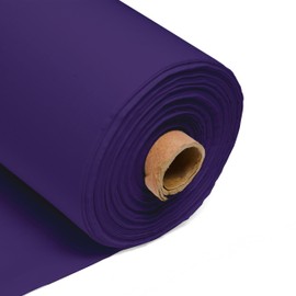 100% Cotton Fabric 60 Inch 150cm Wide 150GSM Material for Sewing, Dressmaking, Quilting, Curtain Linings, Pillowcases & Totes Fabric by The Half Metre by Discount Fabrics LTD(Purple, 0.5m)