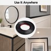 Self-Adhesive Mirror Frame Trim 5m - Flexible PVC Molding Strip