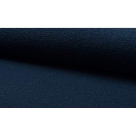 Luxurious 100% Boiled Wool Fabric - Dark Petrol - 1MTR 145 cm x 100 cm