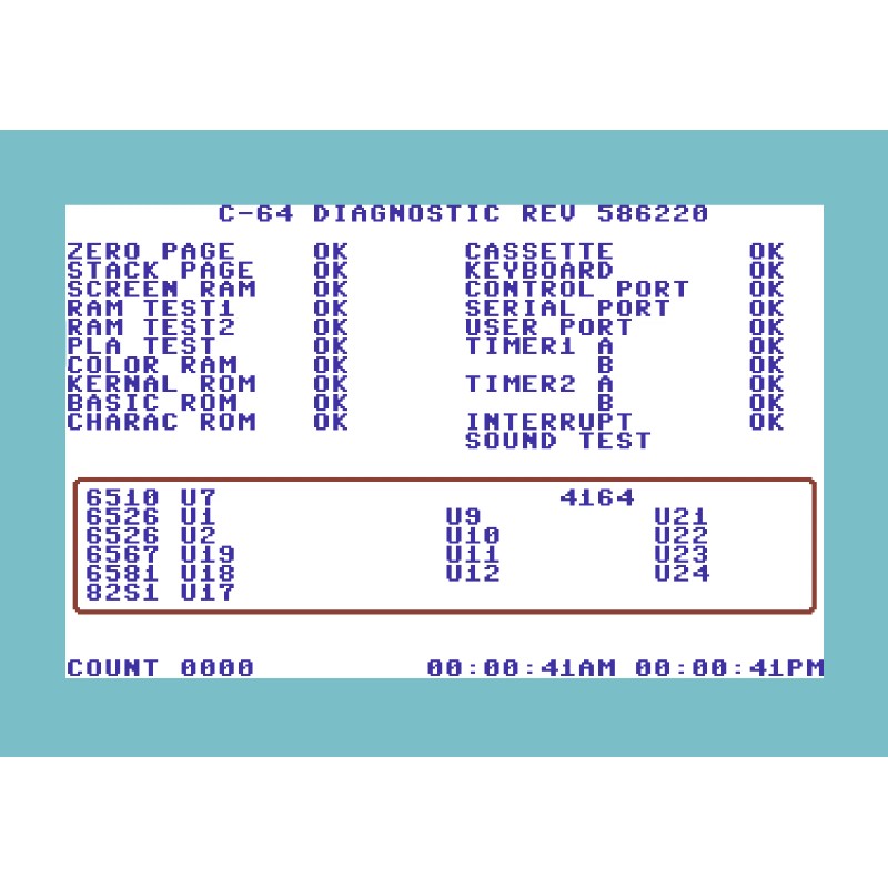 For Commodore Commodore 64 / 128 6 in 1 Dead